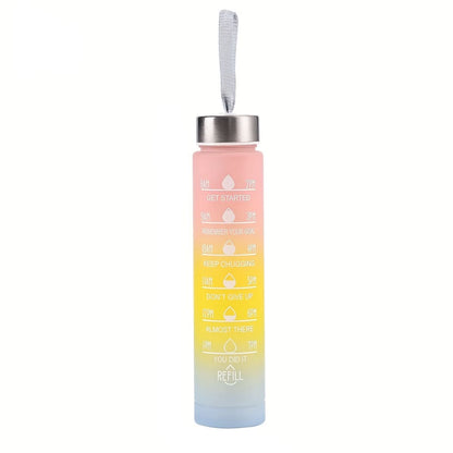 HYDRAGRAD – Gradient Water Bottle with Straw