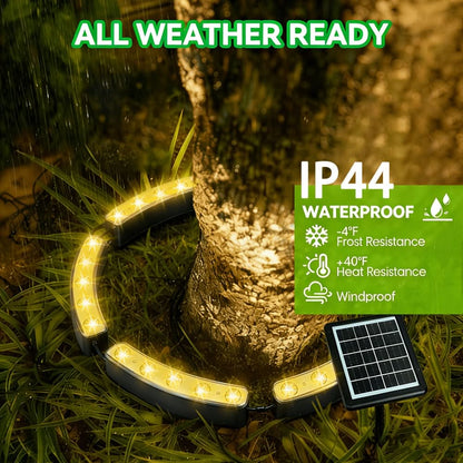Arboria - Lampe solaire décorative pour arbre et pelouse