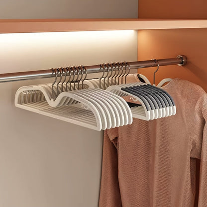 Rotating Non-Slip Compact Hangers for Shirts & Dresses – Space-Saving Closet Solution with Swivel Hook