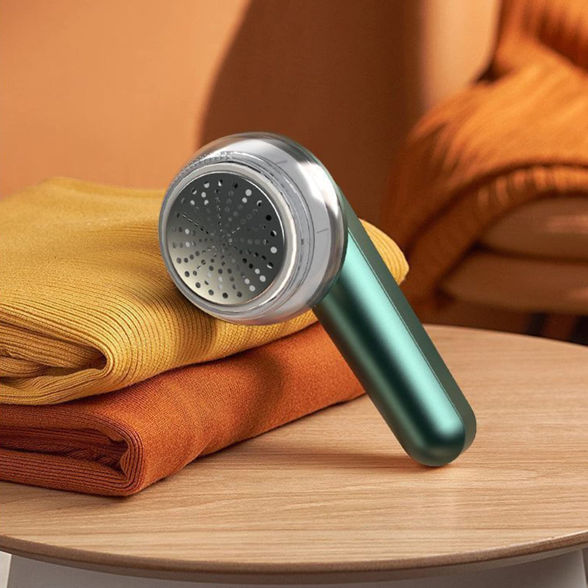 Rechargeable Fabric Fuzz Shaver for Sweaters Couches Blankets Upholstery Pet Hair Remover Portable Defuzzer for Home Travel Bedroom Living R