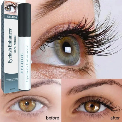 Lash Enhancement Serum for Natural Growth, Volume & Length – Gentle Formula for Fuller Lashes – Safe for Sensitive Eyes – Works on Brows