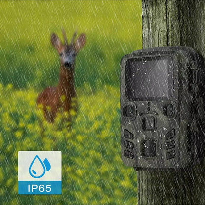 Outdoor Wildlife Camera with WiFi Streaming & Night Vision – 20MP Trail Cam for Property Monitoring & Nature Observation