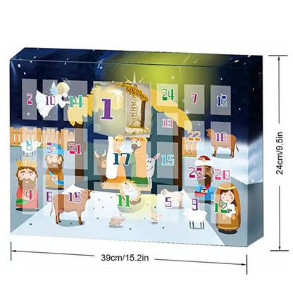 HOLYCOUNT – Nativity Scene Set for Daily Christmas Surprises