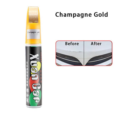 Car Scratch Repair Pen Kit - Touch-Up Paint Marker for Auto Body Chips & Scuffs - Waterproof Quick-Dry Formula in 7 Colors for Sedan SUV Tru