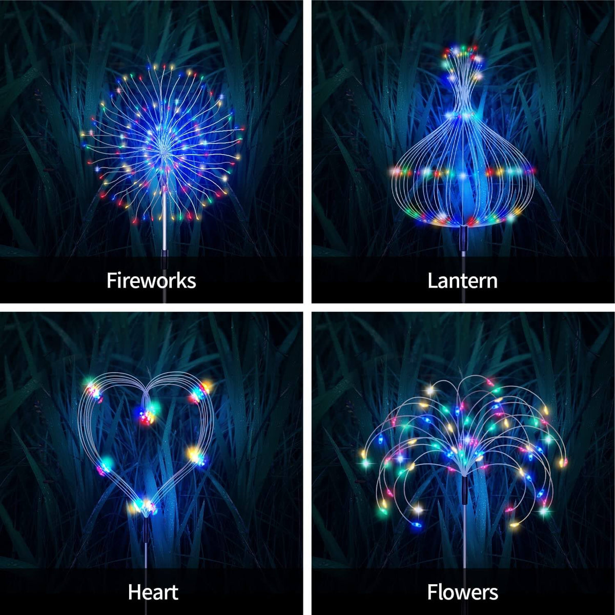 Solar Firework Garden Stake Light with 120 LEDs – Waterproof Outdoor Pathway Accent for Yard, Patio & Pool