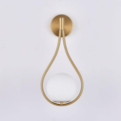 Metal Wall Sconce Minimalist Lamp Gold Black Silver Finish Hardwired Fixture Bedroom Hallway Living Room Dining Room Sconce