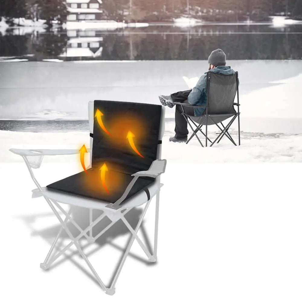 Coussin chauffant USB portable avec contrôle de température à 3 niveaux pour chaises et sièges de voiture