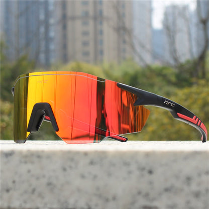 Lunettes de soleil de sport polarisées | Protection UV légère pour la course et le cyclisme