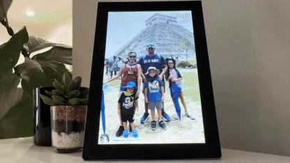 Connected Memories | Digital Photo Frame with 32GB Storage & Easy Setup | Perfect for Sharing Memories Instantly