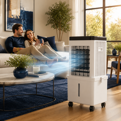 CoolAir Premium - 3-in-1 Portable Air for Cooling, Humidifying & Purifying