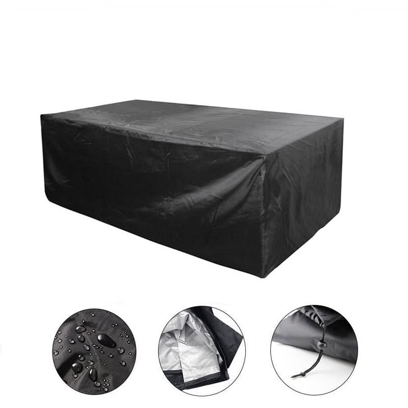 Housse de protection extérieure tout temps - Protection de terrasse imperméable et résistante aux UV toute l'année