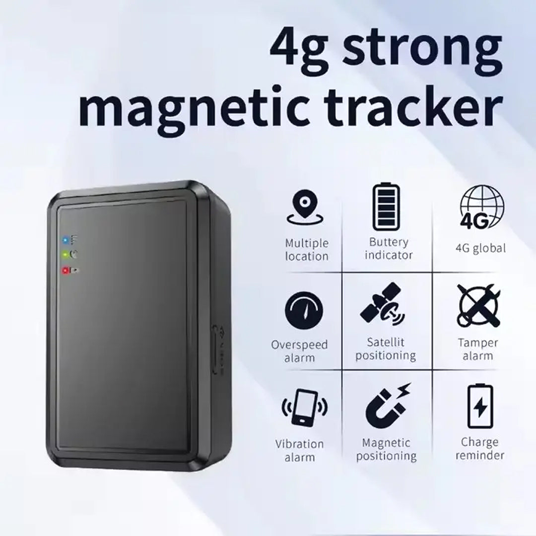 Real-Time Vehicle Location Monitor with Magnetic Mount & 4G Connectivity for Cars, Trucks, Fleet Management & Asset Protection