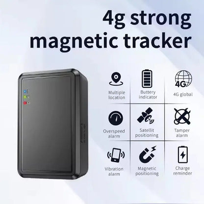Real-Time Vehicle Location Monitor with Magnetic Mount & 4G Connectivity for Cars, Trucks, Fleet Management & Asset Protection