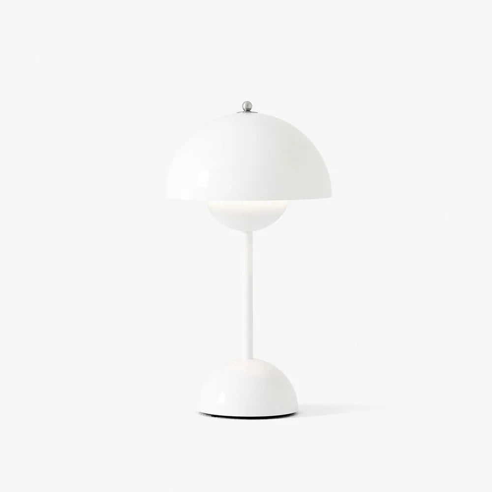 Rechargeable LED Table Lamp Touch Dimmable 12-Hour Battery Cordless Desk Light Warm White 2700K Indoor Outdoor IP44 for Living Room