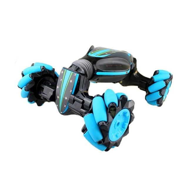 Voiture télécommandée à contrôle gestuel avec rotation à 360° et bracelet de commande pour enfants de 6 ans et plus