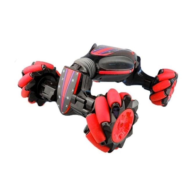 Voiture télécommandée à contrôle gestuel avec rotation à 360° et bracelet de commande pour enfants de 6 ans et plus