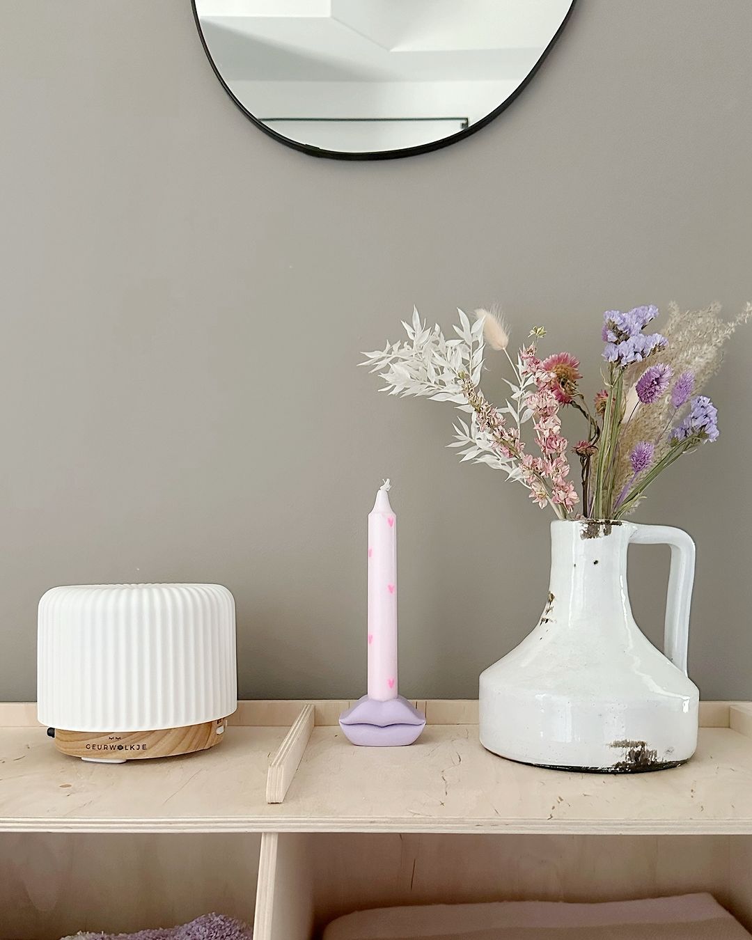 Ceramic Aromatherapy Diffuser with Ultrasonic Mist Technology, 200mL Capacity & LED Ambient Light for Home, Bedroom & Office