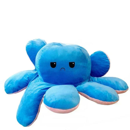 Double-Sided Emotion Plush Toy – Oversized Stuffed Animal for Feelings Expression, Room Decor & Cuddles