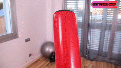 Ortekor PunchPro | Sac de boxe gonflable avec base stable | Fitness ludique pour tous les âges