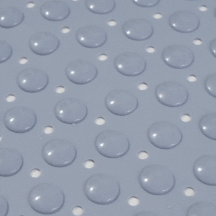 SafeGrip | Tapis de douche antidérapant avec brosse pour pieds intégrée pour une hygiène optimale