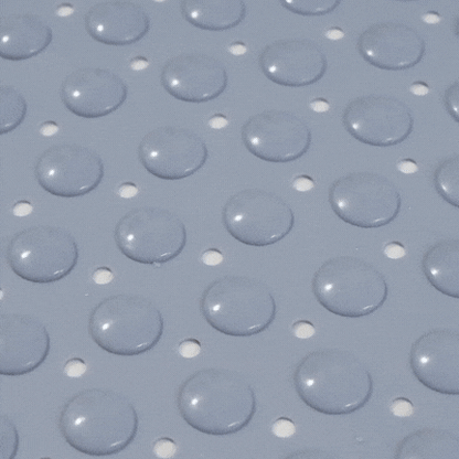 SafeGrip | Tapis de douche antidérapant avec brosse pour pieds intégrée pour une hygiène optimale