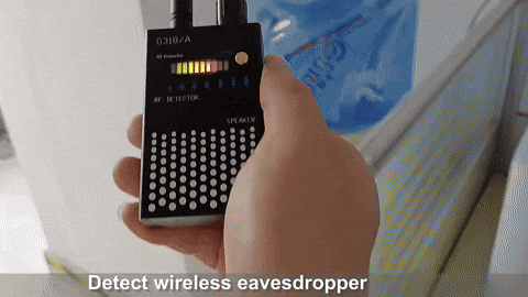 Advanced RF Signal Detector | Anti-Spy Device with Long Battery Life for Privacy Protection