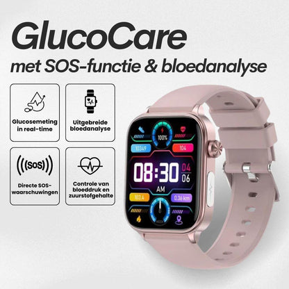 Health Monitoring Smartwatch with Emergency Alert & Automatic Fall Detection for Seniors & Adults