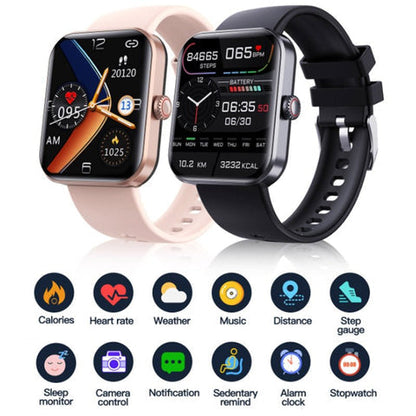 Suivi de bien-être | Montre de suivi de santé avancée aux fonctionnalités multifonctions | Design élégant pour une conscience santé au quotidien