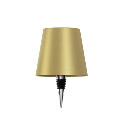Lampe LED rechargeable pour bouteille, 14 cm, sans fil, lumière chaude, bouchon en aluminium pour bouteilles de vin, décoration de table intérieure et extérieure, sans fil