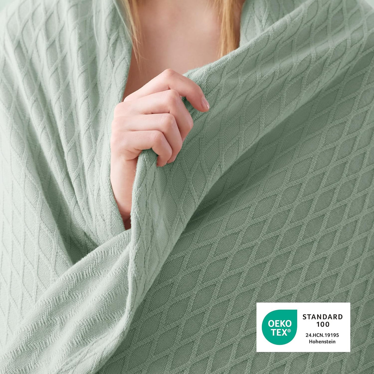 Confort douillet | Couverture rafraîchissante en rayonne de bambou pour dormeurs ayant chaud | Jeté d'été léger et respirant pour lit et canapé