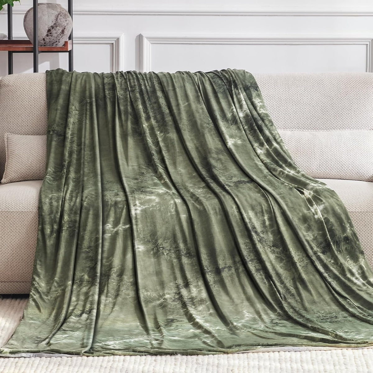 Confort Fraîcheur | Couverture rafraîchissante pour personnes ayant chaud avec technologie Arc-Chill | Jeté d'été léger et respirant pour le voyage et l'extérieur