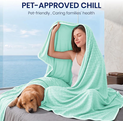 Chill Comfort | Cooling Blanket with Arc-Chill Technology | Soft, Lightweight Fabric for Hot Sleepers