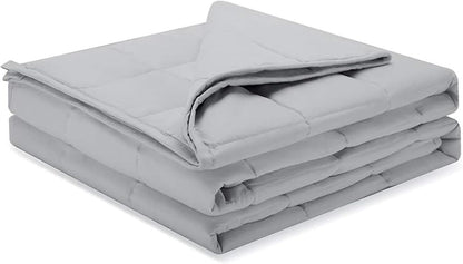 Confort douillet | Couverture lestée pour adultes en tissu rafraîchissant | Design respirant toutes saisons pour une détente absolue