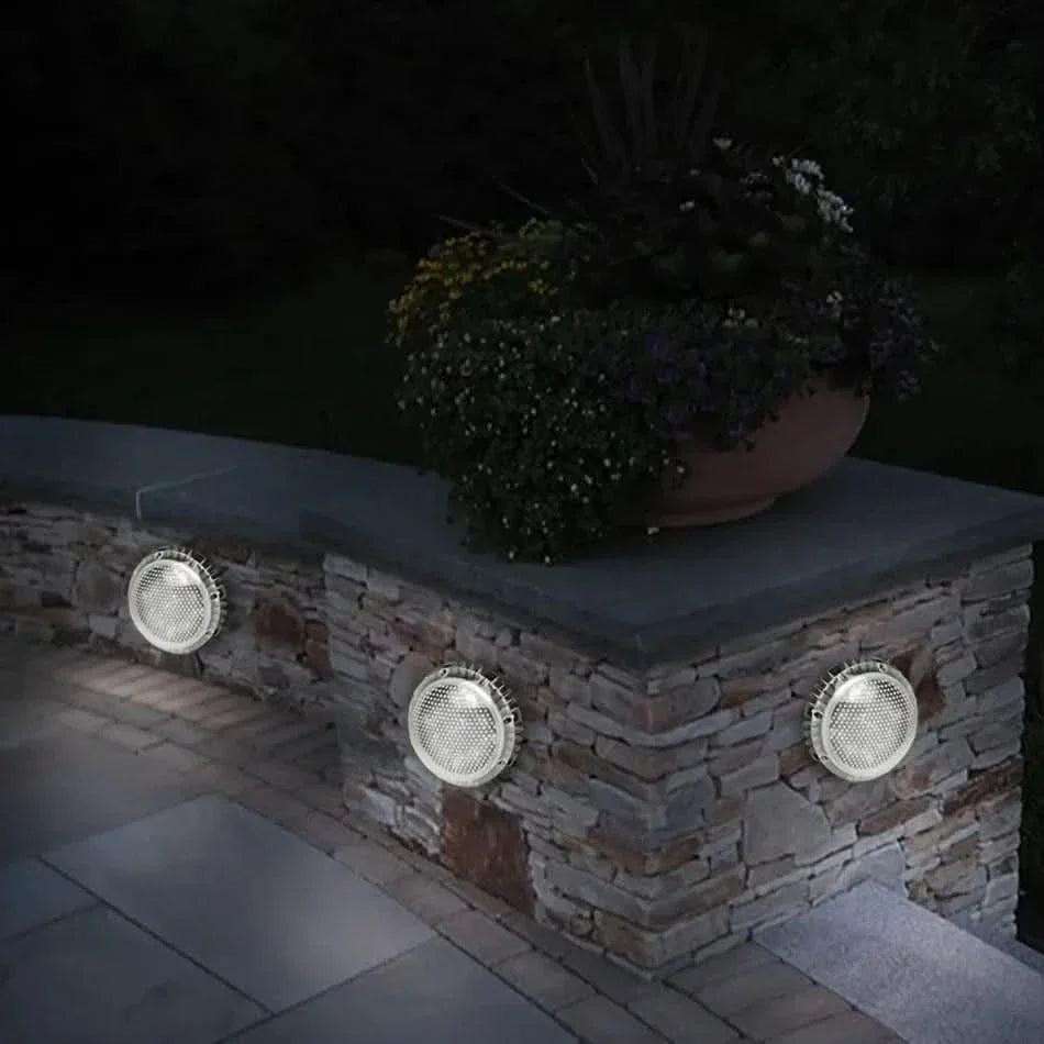 GROUNDLIVA – Waterproof Solar Ground Lights for Outdoor Landscapes