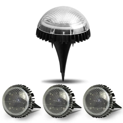 GROUNDLIVA – Waterproof Solar Ground Lights for Outdoor Landscapes