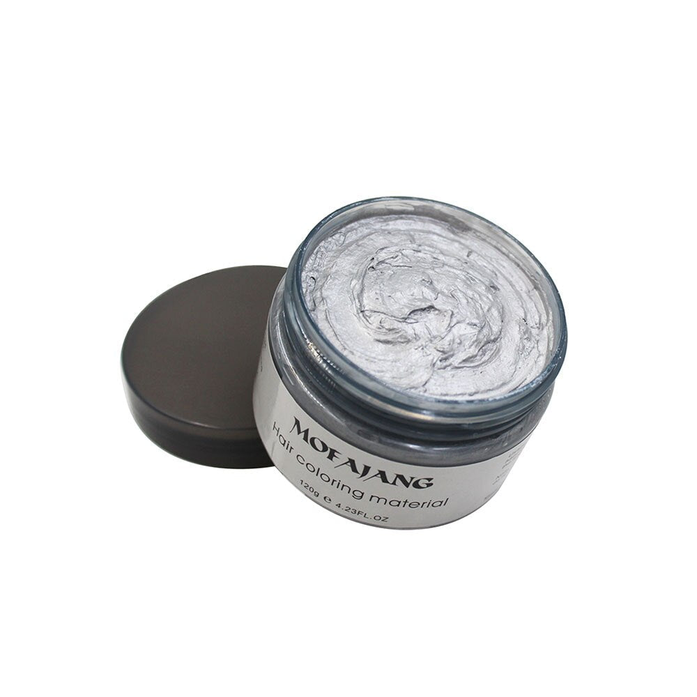 Temporary Styling Wax for Vibrant Wash-Out Color Transformation Unisex Men Women Party Events Festival Cosplay Costume Natural Plant-Based F
