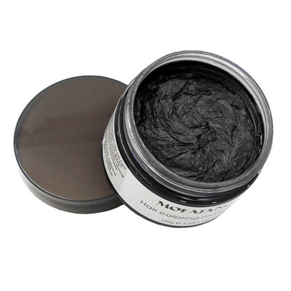 Temporary Styling Wax for Vibrant Wash-Out Color Transformation Unisex Men Women Party Events Festival Cosplay Costume Natural Plant-Based F
