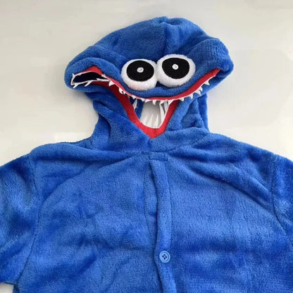 Combinaison monstre douillette pour enfants | Costume intégral en peluche pour s'amuser