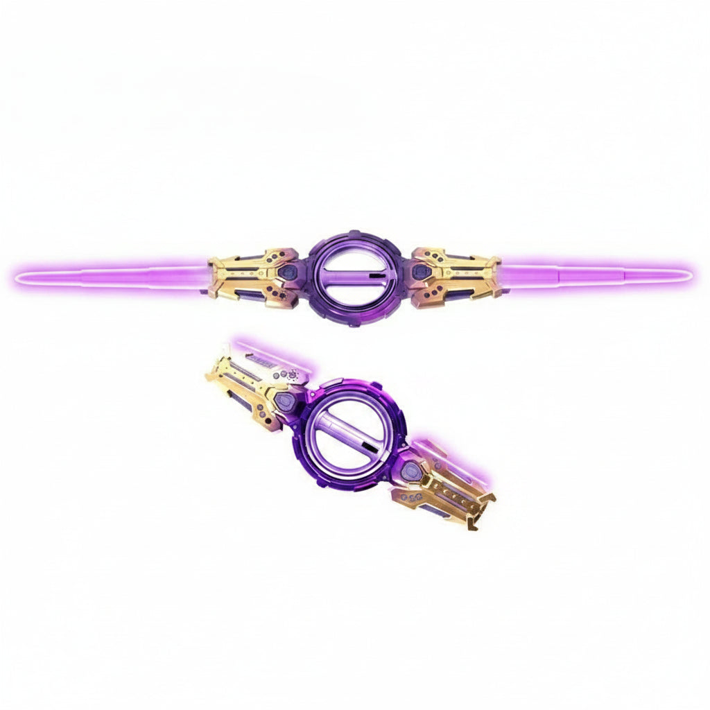 Accessoires de costume d'Halloween | Double épée lumineuse avec effets sonores | Jouet de jeu de rôle passionnant pour enfants