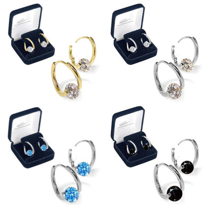 Germanium Ion Stud Earrings for Wellness & Circulation Support