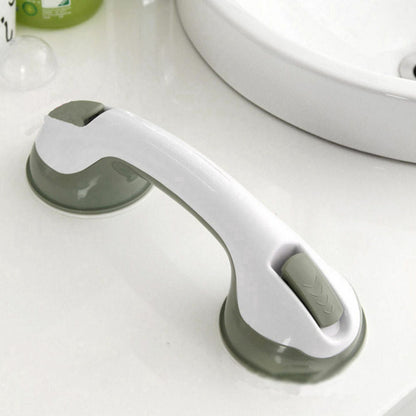 Suction Cup Safety Handle for Shower Bathtub Toilet | Non-Slip Bathroom Grab Bar No Drilling | Support Rail for Seniors Elderly