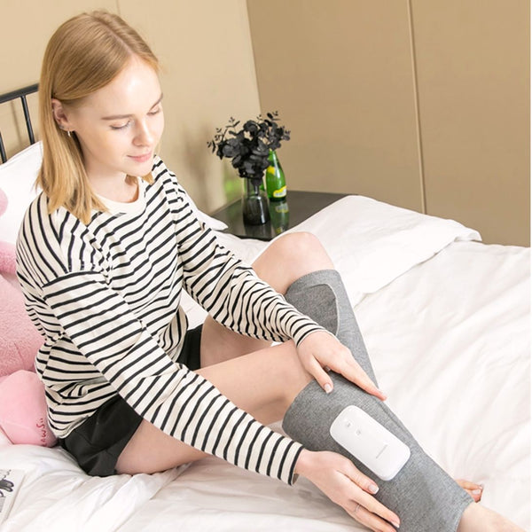 Heated USB-Powered Leg Massager (Adjustable Wraps & Intensity)