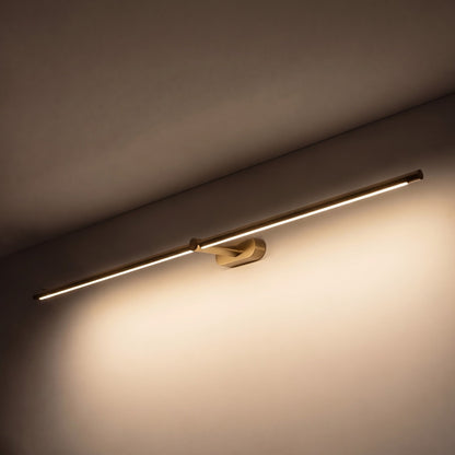 Hardwired LED Vanity Bar Light – Adjustable Metal Bathroom Mirror Fixture for Modern Homes