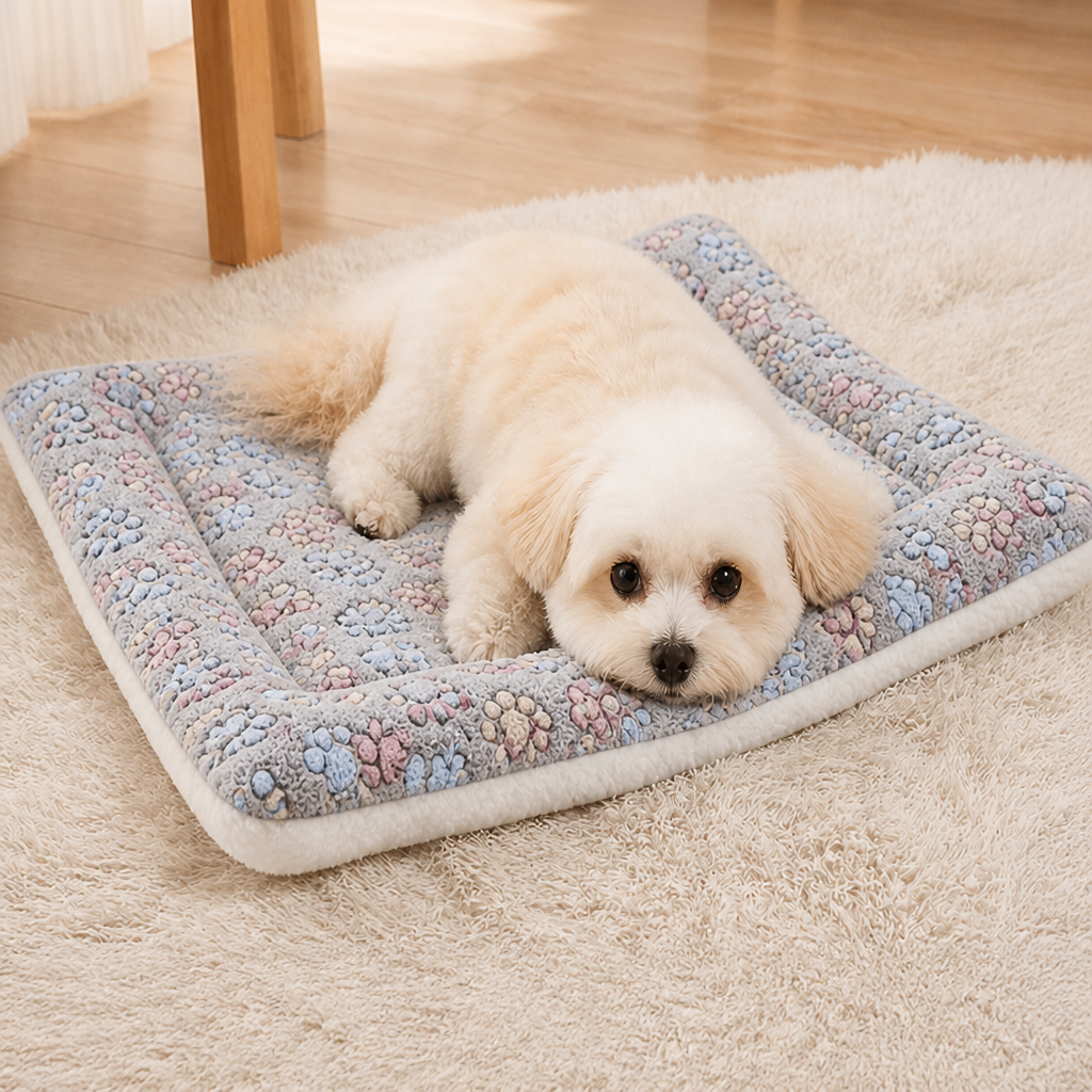 Ortekor Reversible Short Plush Pet Mat
