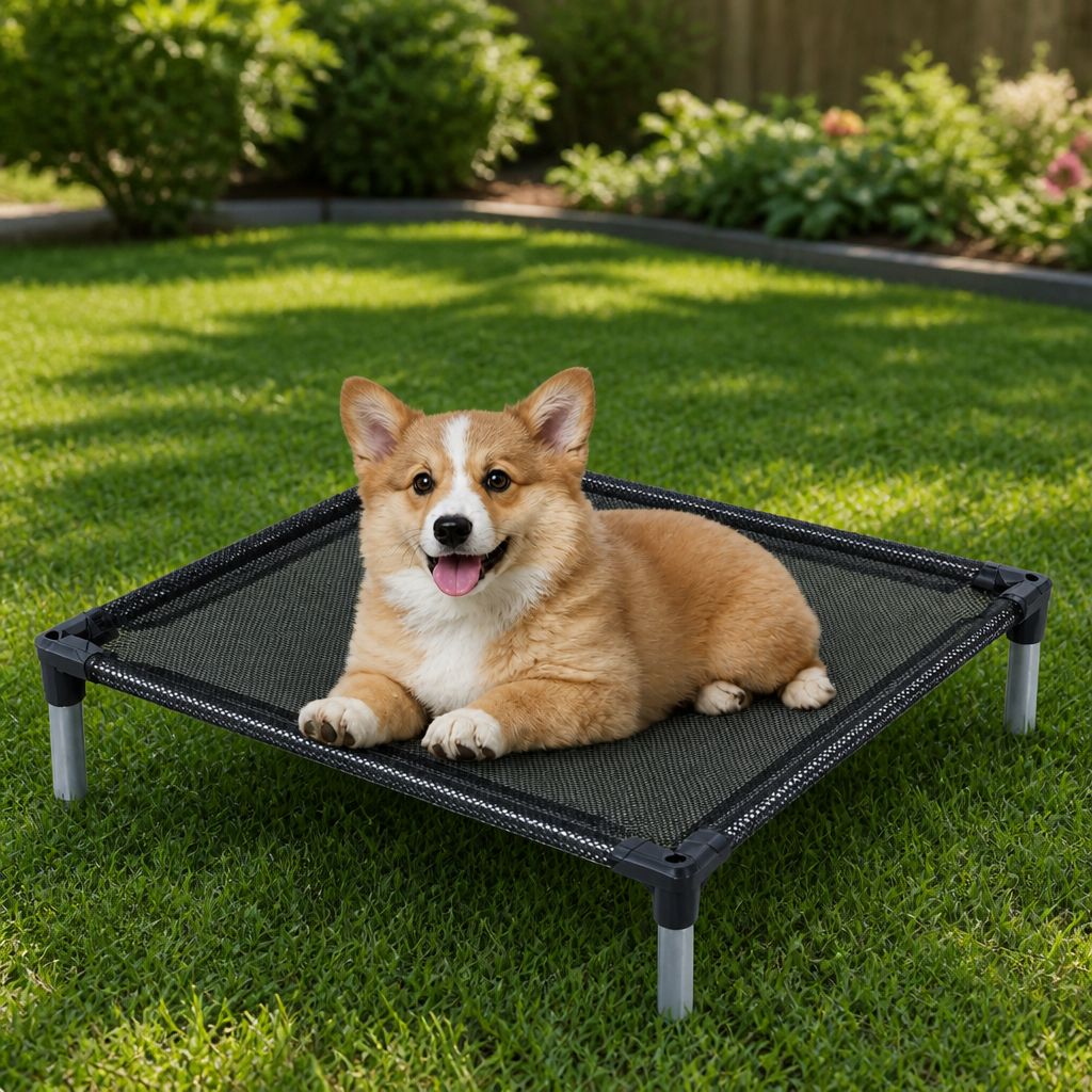 Ortekor Foldable & Washable Pet Bed (Removable Cover)
