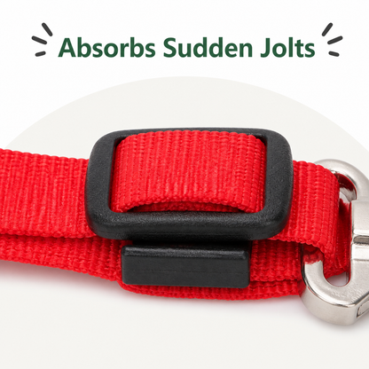 Ortekor Durable Nylon & Metal Hardware Dog Car Seat Belt