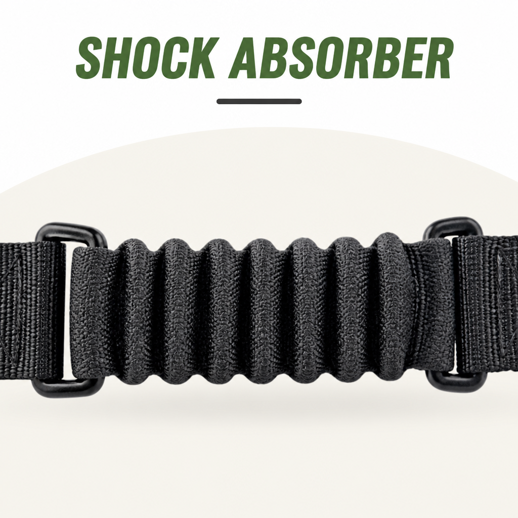 Ortekor Adjustable Shock-Absorbing Dog Car Seat Belt