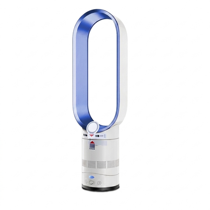 Tower Fan with Air Purifier & Ionizer – Bladeless Oscillating Cooling Fan with 8 Speeds for Bedroom, Office & Living Room