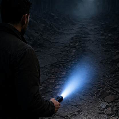 Lampe torche tactique | Lampe de poche haute puissance avec conception étanche | Outil d'urgence fiable pour les aventures en plein air