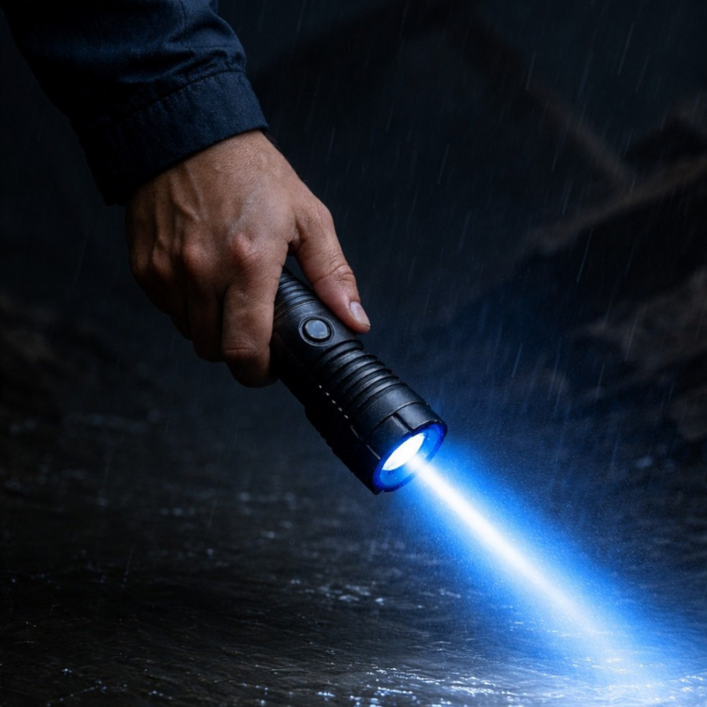 Lampe torche tactique | Lampe de poche haute puissance avec conception étanche | Outil d'urgence fiable pour les aventures en plein air